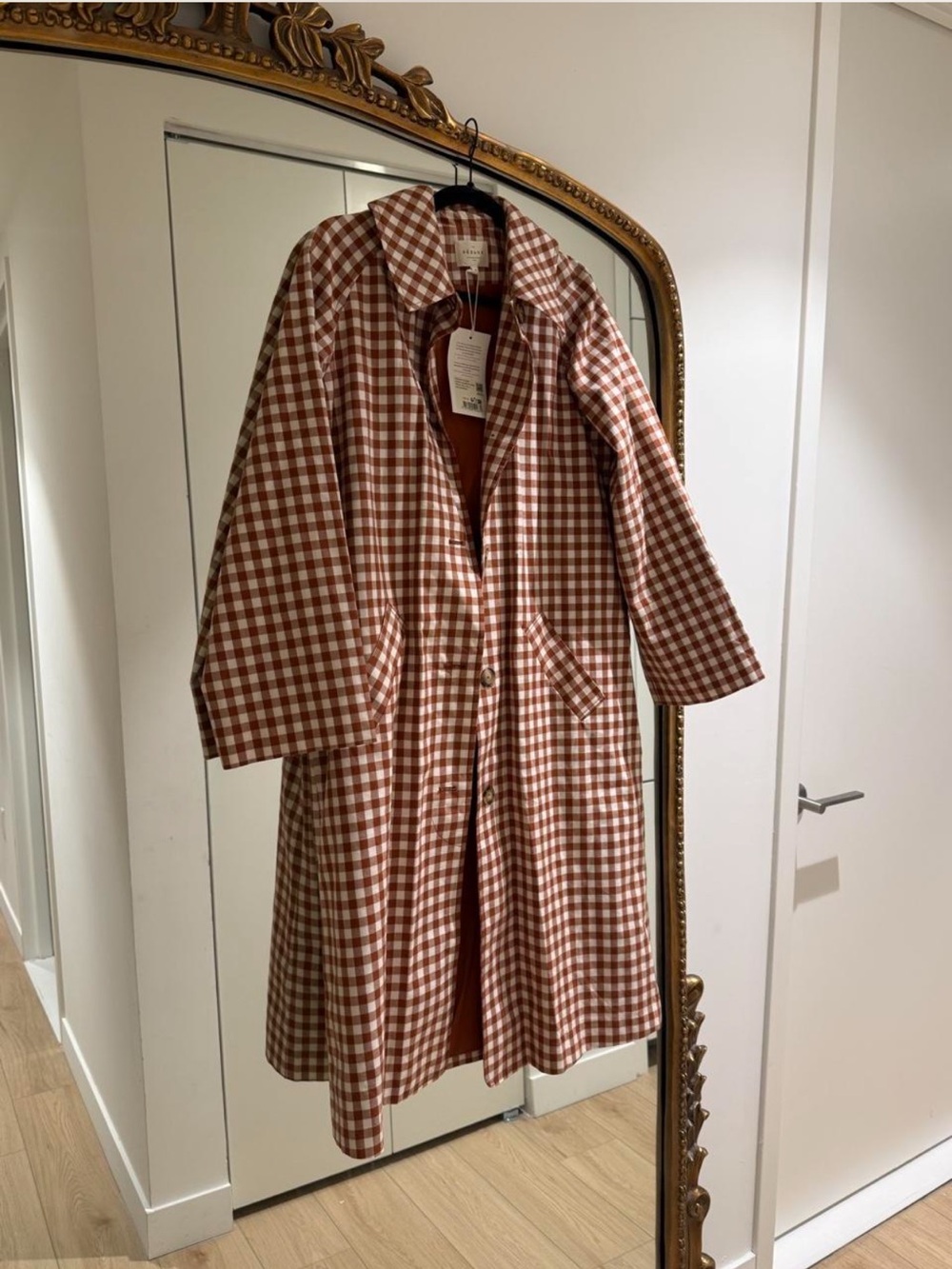 NWT Sézane Clyde Trench Coat #14489 - Picture 7 of 7